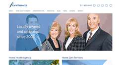 Desktop Screenshot of careresourcegroup.com